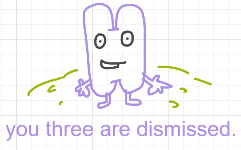 A panel from What's The Point, episode five of the Board Boards object show by Furretwalk/WalkingFurret.